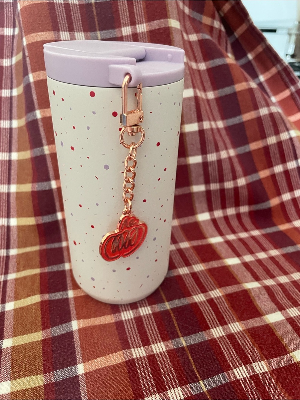 Starbucks 2026 PSL Society Stainless Steel Tumbler w/Pumpkin Charm (12 oz) NWT